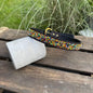 Hundehalsband Maasai aus Leder mit Perlen - Größe XL - Glam & Gallop
